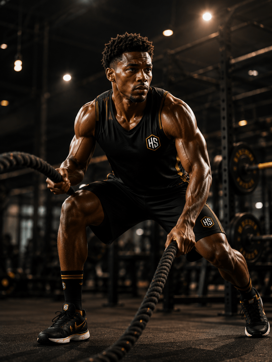 Training & Fitness athlete in Horizon Sports custom uniform