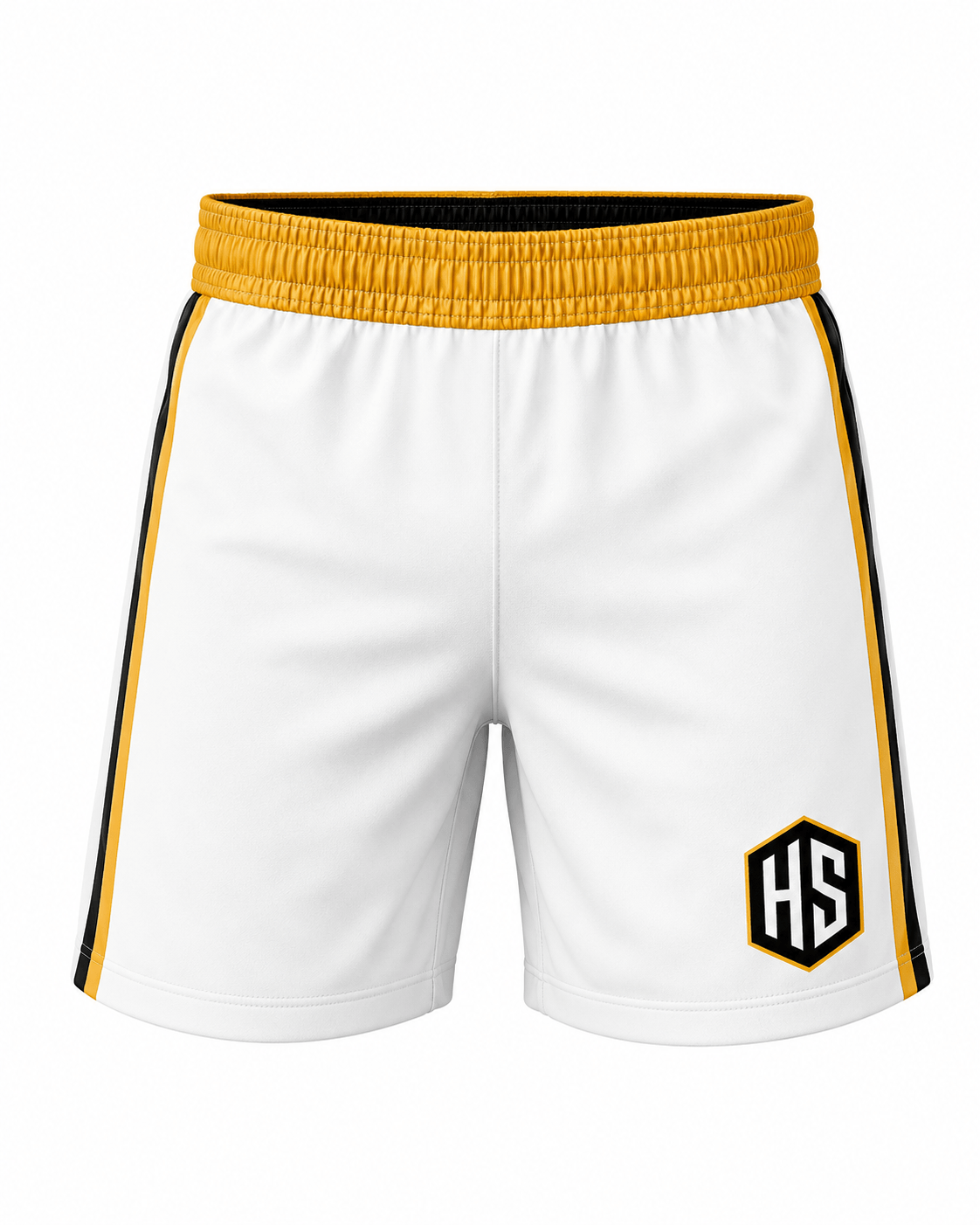 White Wrestling Wrestling Shorts