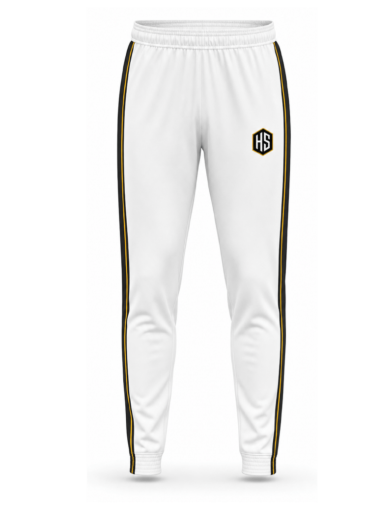White Soccer Training Pants
